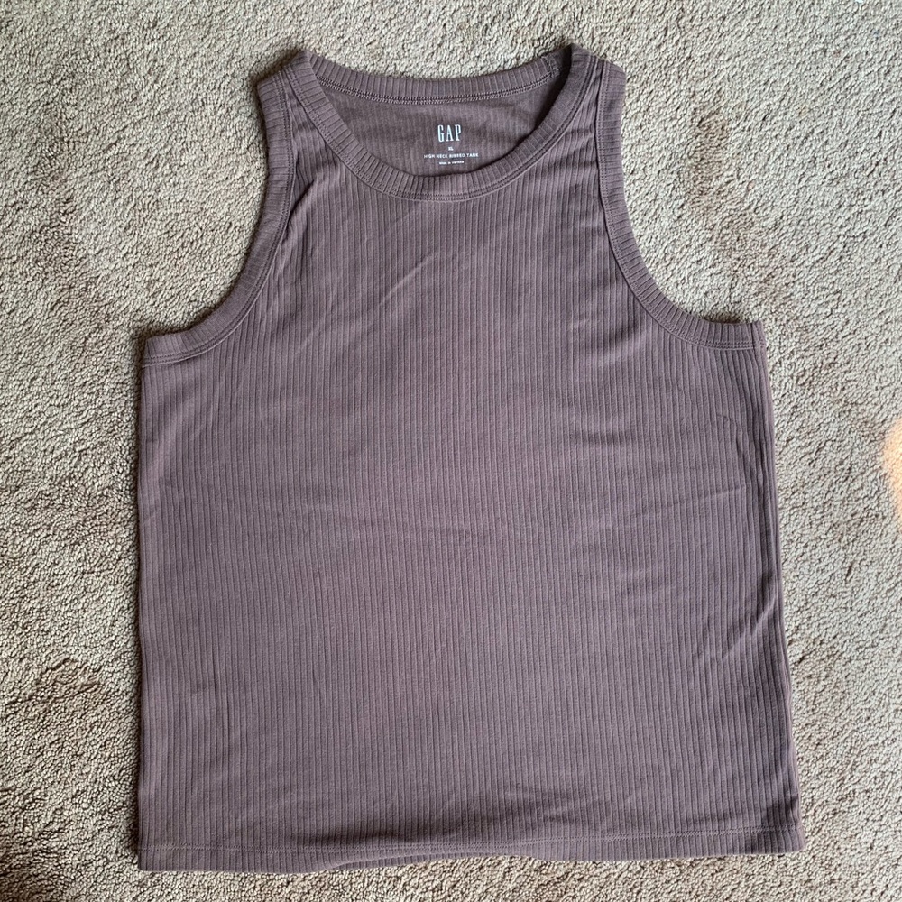 GAP Ribbed High Neck Tank - Picture 3 of 5